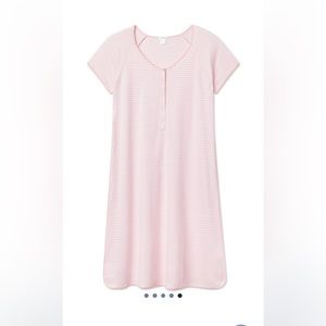 Lake Pajamas Pima Maternity Short Sleeve Nightgown